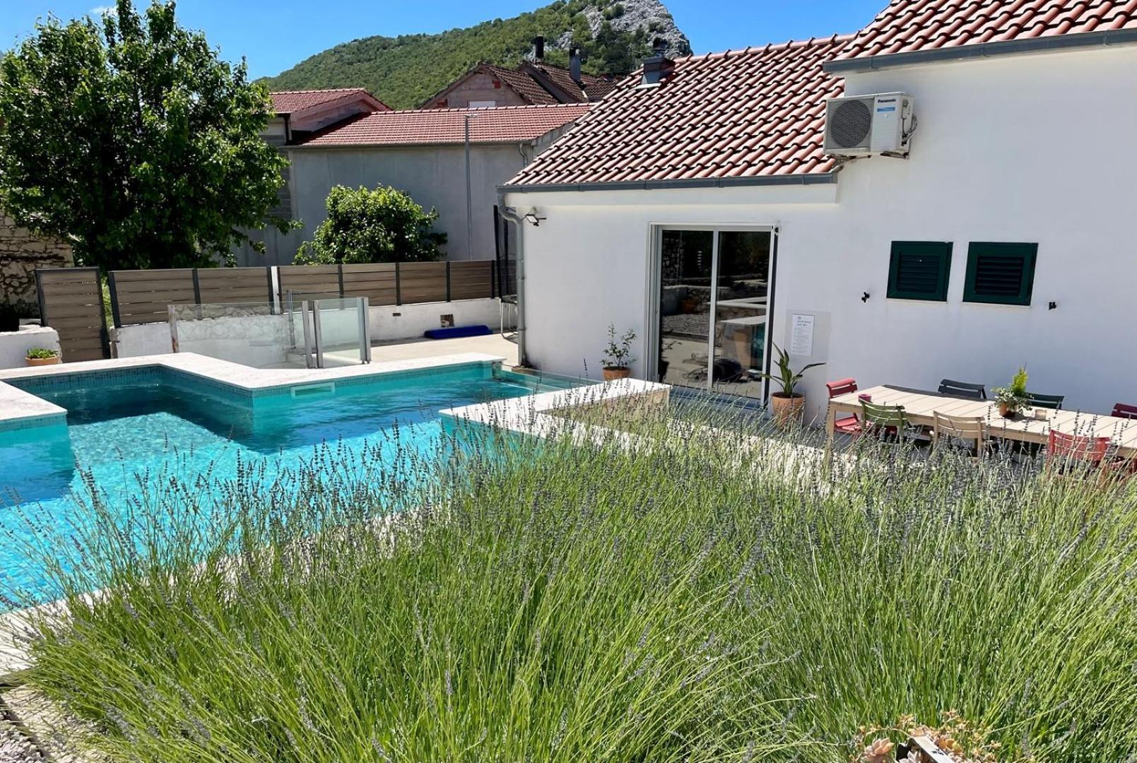 Vacation House Lavanda New! Heated Pool Zadvarje Zewnętrze zdjęcie
